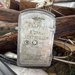 Vantage Eagle Signal Corporation Traffic Control Box Yellow 1950 To 1970S. Fixed Price $450.00.