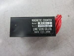 Line Seiki Co, Ltd. MCU-7 Magnetic Counter (220 Vac). Fixed Price $24.00.