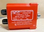 Ncc CKK-300-461 Solid State Timer Relay 3-300 Sec Adjustable 10 Amp 1/3 Hp. Fixed Price $72.00.