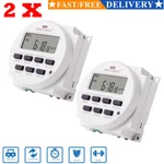 12V Dc Sinotimer Display TM618H-2 Lcd Digital Programmable Switch 2X. Fixed Price $22.36.