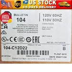 Allen Bradley 104-C12D22 104C12D22 110/120V 32A New Free Shipping. Fixed Price $214.48.