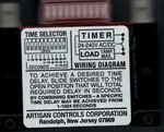 Artisan 438USA Solid State Timer Delay-on-make 24-240 Vac/dc Panel Mount New. Fixed Price $35.00.