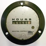 Talley Industries Elapsed Time Display PANEL,EF1335 A2, AT30253 22, 120V 60C. Fixed Price $108.00.