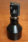 Omron FZ-S2M Industrial Camera With Telecentric Lens (used). Fixed Price $315.00.
