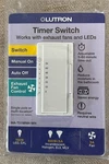 Lutron Maestro Indoor Countdown Timer 120 V White MA-T51MNH-WH. Fixed Price $20.00.