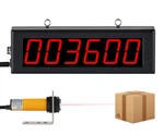 Led Counter Tally 1.5" Red Display Conveyor Up To 999999. Fixed Price $163.63.