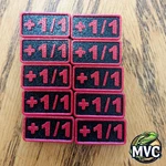 Mtg Standard 1/1 Creature Counters Magic Gathering Tokens 10 Pcs. Fixed Price $5.99.