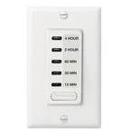 Intermatic EI215W 15/30/60 Minute, 2/4 Hour Spst 1800-WATT In-wall Countdown. Fixed Price $64.99.