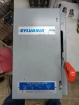 Sylvania Heavy Duty Safety Switch 3P, 600 Vac, Max 20 Hp HD361NF (CX24D). Fixed Price $125.00.
