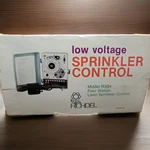 Rainbird Richdel Low Voltage Sprinkler Control Model# R304 Station Vintage. Fixed Price $28.89.