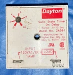 Dayton Solid State Timer, Delay, 2A561, .5-10 Sec., 24-240 Vac, Pin. Fixed Price $10.50.