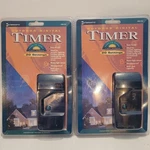 Intermatic Outdoor Digital Timer Dusk Dawn Sensor 20 Settings HB61RC Lot Of. Fixed Price $17.95.