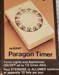 Amf Paragon Home Lights Appliance Timer Command 12 - 24 Hour. Fixed Price $16.00.