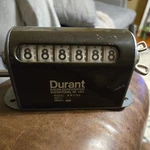 Durant 6 1-1-L Mechanical 1:1 Counter. Fixed Price $125.00.