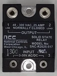 Ncc Solid State Relay Nc, 3-30VAC/DC, 30-300VAC 25A, SNC-R2025-517. Fixed Price $19.99.