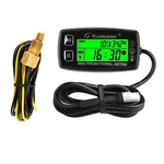 Digital Tach Hour Meter Engine Water Oil Temperature Gauge Alert Rpm &. Fixed Price $27.99.