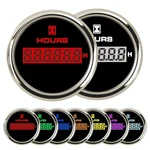 Dunkteam 52MM(2") Hour Meter 7 Color Backlight For Marine Boat Car Silver. Fixed Price $33.90.