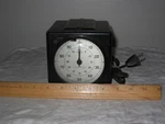 Vintage Standard Electric Co. 60 Minute 1/100'S Timer - Works Loc. Fixed Price $33.75.