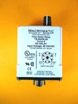 Macromatic TR-50224-08 Time Delay Relay, Input Volt 48VAC/DC Range 0.6-60S. Fixed Price $35.00.