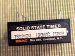 Tsd 2424 Solid State Timer 120 Vac 1584B Ssac, Inc. Unused, No Box.. Fixed Price $7.99.