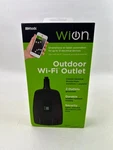 Woods 50049 Wion Outdoor Wi-fi Timer 125 Volt Black New In Box Sealed. Fixed Price $26.10.