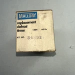 Mallory Defrost Timer 34892. Fixed Price $15.99.