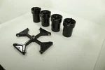 Heraeus 3047 Centrifuge Swing Rotor 8172 Buckets. Fixed Price $120.00.