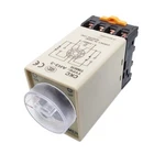 Stock AH3-3 0-60 Second 8 Pin Housing Delay Relay 110VAC + Base. Fixed Price $22.46.