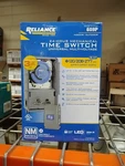 Reliance 24 Hr Mechanical Time Switch, Non-metallic, 120/208-277V Spst/dpst 609P. Fixed Price $59.90.