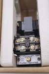 New In Box Cutler Hammer 480VAC Coil Pneumatic Timer D80NE1C Stock 4548. Fixed Price $495.00.