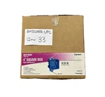 Carlon B432ARR-UPC Nail-on 4" Square Box Lot Of 20. Fixed Price $49.99.