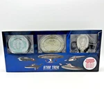 Eaglemoss Trek Starships Uss Enterprise (NCC-1701-C, D, E) Box Set Of 3 New. Fixed Price $129.99.