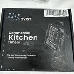 Yooyist Commercial Kitchen Timer Ultra Loud 4 Channel Digital Led 110V New. Fixed Price $34.00.
