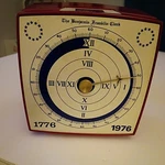 Vintage Amf Paragon Benjamin Franklin Electric Clock 1776-1976 Works. Fixed Price $29.40.