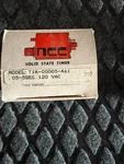 Ncc National Controls Corporation T1K-00005-461 Solid State Timer .05-5 Sec 120V. Fixed Price $95.00.