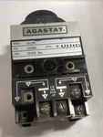 Agastat 7012PE Time Delay Relay 120VDC 20-200 Seconds. Fixed Price $159.99.