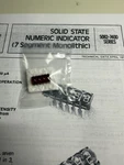 Hewlett Packard Hp 5082-7400 Segment Display Module. Fixed Price $25.00.