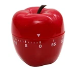 Baumgartens Shaped Timer, 4" Diameter X H, Red Apple. Fixed Price $22.35.