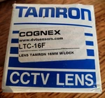 Tamron Cognex LTC-16F 16MM Lens W/lock. Fixed Price $475.00.
