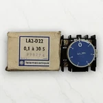 Telemecanique LA2-D22 Pneumatic Timer Add On Block 0.1-30S Free Fast Shipping. Fixed Price $125.00.