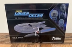 Box Only Eaglemoss Star Trek Xl Lower Decks U.s.s. Titan NCC-80102 + Styrofoam. Fixed Price $26.29.