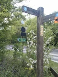 Photo 12X8 South Downs Way Signage Also Shows The Electronic 50MPH Wh C2010. Fixed Price $8.10.