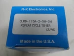 Rk Electronics CLRB-115A-2-5H-5H Timer. Fixed Price $86.08.