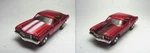 1970 Chevelle 2 Candy Red Bodies. White Stripe & Black Liquidation Sale. Fixed Price $11.00.