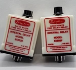 Lot Of 2 Dayton 6X603E & 6X603F .1-10 Sec. 10A. Time Delay Relay Rc 6-3. Fixed Price $35.00.