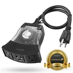 24 Hour Outdoor Mechanical 3 Outlet Timer Weatherproof Automatic Switch Light. Fixed Price $18.99.