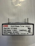 Abb Ssac CT1S45 Solid State Timer 24VAC Delay Module On / Off. Fixed Price $37.00.