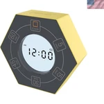 Elegant Yellow Digital Countdown Timer With 5 Preset Settings For Home & Office. Fixed Price $29.99.