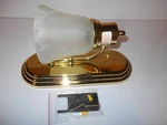 *12 Volt Decorative Wall Mount Light Itc Polish Brass 38420SBR Free Ship. Fixed Price $16.99.