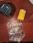 (1) New Conrac Cramer 636W Aa Elapsed Hour Meter 115 Vac Type 6X143. Fixed Price $32.00.